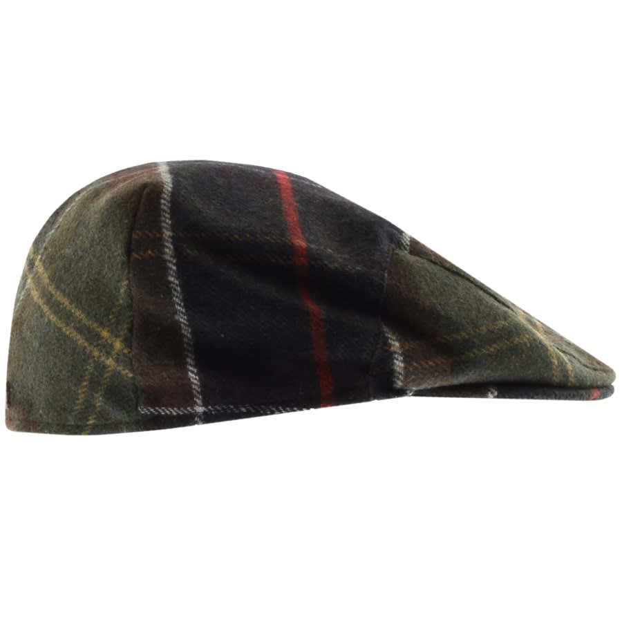 Alternative Image for ProductBarbour Galli Flat Cap Green1